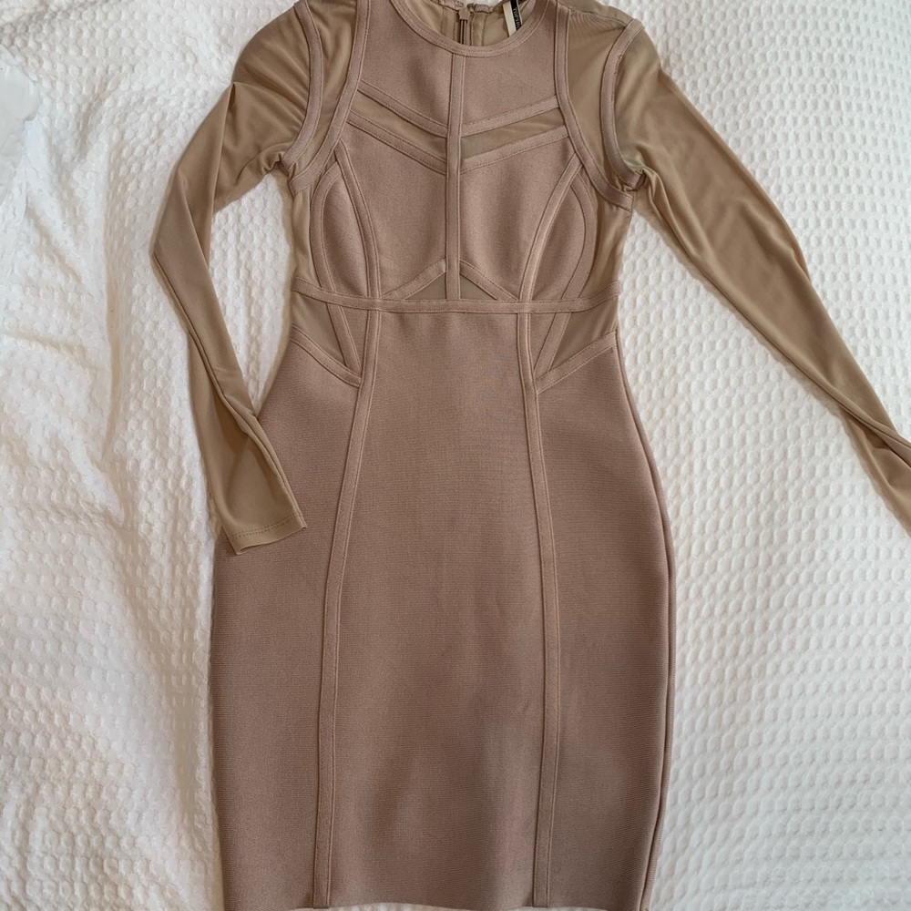 Long sleeve Topshop dress